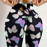 High-Waist Butterfly Booty Lift Leggings 🦋 | Flutter Chicy Boutique