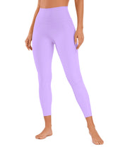MESH SPLICE SLIM LEGGING | NOVALINE Chicy Boutique Lilac S