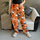 Hello Kitty Pajamas | Thistla Chicy Boutique Orange color M(36)
