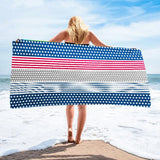 Absorbent Beach Towels | Shirly Chicy Boutique Stripes 70x140cm