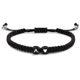 Heart Love Couple Braided Bracelet | Whisper Chicy Boutique A Love