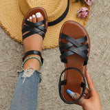 Roman Strap with Non slip Rubber Soles | Moshit Chicy Boutique