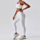Back Bra High Waist Leggings Suit | Siren Chicy Boutique