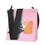 Waterproof Pouch with Beach Swimming Bag | Vesper Chicy Boutique Pink Case & Strap PVC