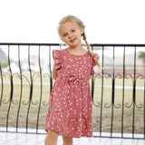 V Neck Ruffle Flutter-sleeve Dress | Patty Chicy Boutique