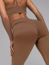 Black Scrunch Butt Yoga Leggings | GlutiFlex Chicy Boutique
