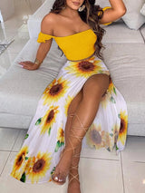 Top&Floral High-Waist | Flower Chicy Boutique