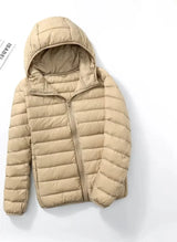 Thin Light Down Jacket | Nordica Chicy Boutique Champagne M