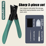 Thick Hard Nail Trimmer | Tami Chicy Boutique 5PCS Green