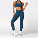 V Back Legging Gym Set | Livra Chicy Boutique