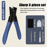 Thick Hard Nail Trimmer | Tami Chicy Boutique 5PCS Blue