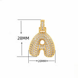 A-Z Zircon necklace | Leti Chicy Boutique