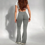 High-Waist Butt-Lifting Flared Leggings for Women | FlareFit Chicy Boutique