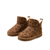 Girls' Ankle Boots with Fleece | Bootlings Chicy Boutique brown 25