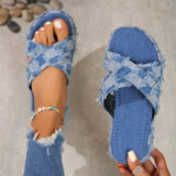 Denim Crossover Trendy Outwear | Denim Chicy Boutique