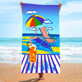 Absorbent Beach Towels | Shirly Chicy Boutique Beach 70x140cm