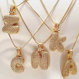 A-Z Zircon necklace | Leti Chicy Boutique
