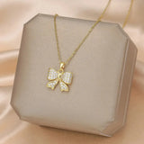 Gold Butterfly Chain | Parpar Chicy Boutique