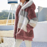 Oversized Jacket with Pocket | Snowelle Chicy Boutique Pink XL