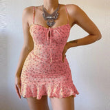 Sexy Floral Camisole Summer Dress 🌸 | ChicLuxe Chicy Boutique Pink S