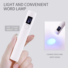 מייבש צפורניים אולטרא סגול, ניטען בעזרת USB