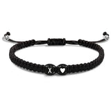 Heart Love Couple Braided Bracelet | Whisper Chicy Boutique X Love