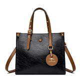 3 Layers Shoulder Crossbody | Femme Chicy Boutique Black 2