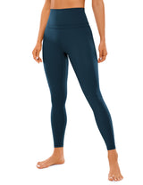 MESH SPLICE SLIM LEGGING | NOVALINE Chicy Boutique NAVY S
