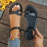 Cross Narrowband Ankle Buckle Strap | Light Chicy Boutique