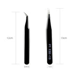 Stainless Steel Curved Straight Tweezer | Twinkle Chicy Boutique