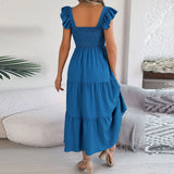Long Skirt With Vestidos De Fiesta | FIesta Chicy Boutique Blue L CHINA