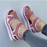 Fish Mouth Rome Sandals | Fish Chicy Boutique Red 42