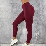 Gym Leggings Pocketed | Contour Chicy Boutique