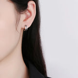 925 Silver Double Hoop Earrings for Women | Hoopla Chicy Boutique