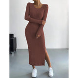Luxurious Oversized Knit Cardigan | Warmelle Chicy Boutique Coffee Brown XS
