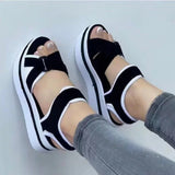 Fish Mouth Rome Sandals | Fish Chicy Boutique black 40