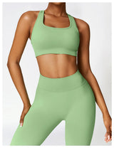 V Back Legging Gym Set | Livra Chicy Boutique