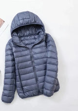 Thin Light Down Jacket | Nordica Chicy Boutique dark blue XXXL
