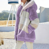 Oversized Jacket with Pocket | Snowelle Chicy Boutique PURPLE XL