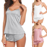 Camisole Shorts Pajama Set | Camil 0 Chicy Boutique