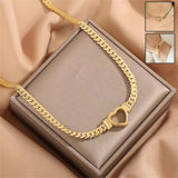 Love Chain Necklace Titanium Steel | Michelle 0 Fibobus DropShipping