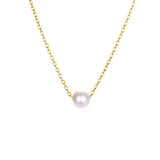 Marianne Freshwater Pearl Necklace 0 Chicy Boutique Gold