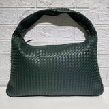 Leather Women's Woven Satchel | Aria 0 Chicy Boutique