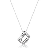 Glossy Letter Copper Pendant | Shimi 0 Fibobus DropShipping D Silvery