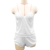 Camisole Shorts Pajama Set | Camil 0 Chicy Boutique