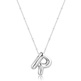 Glossy Letter Copper Pendant | Shimi 0 Fibobus DropShipping R Silvery