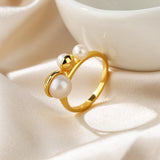 Freshwater Pearl Ring 0 Chicy Boutique