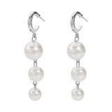 Cross-border Long Fringe Earrings | Lolita 0 Fibobus DropShipping White K