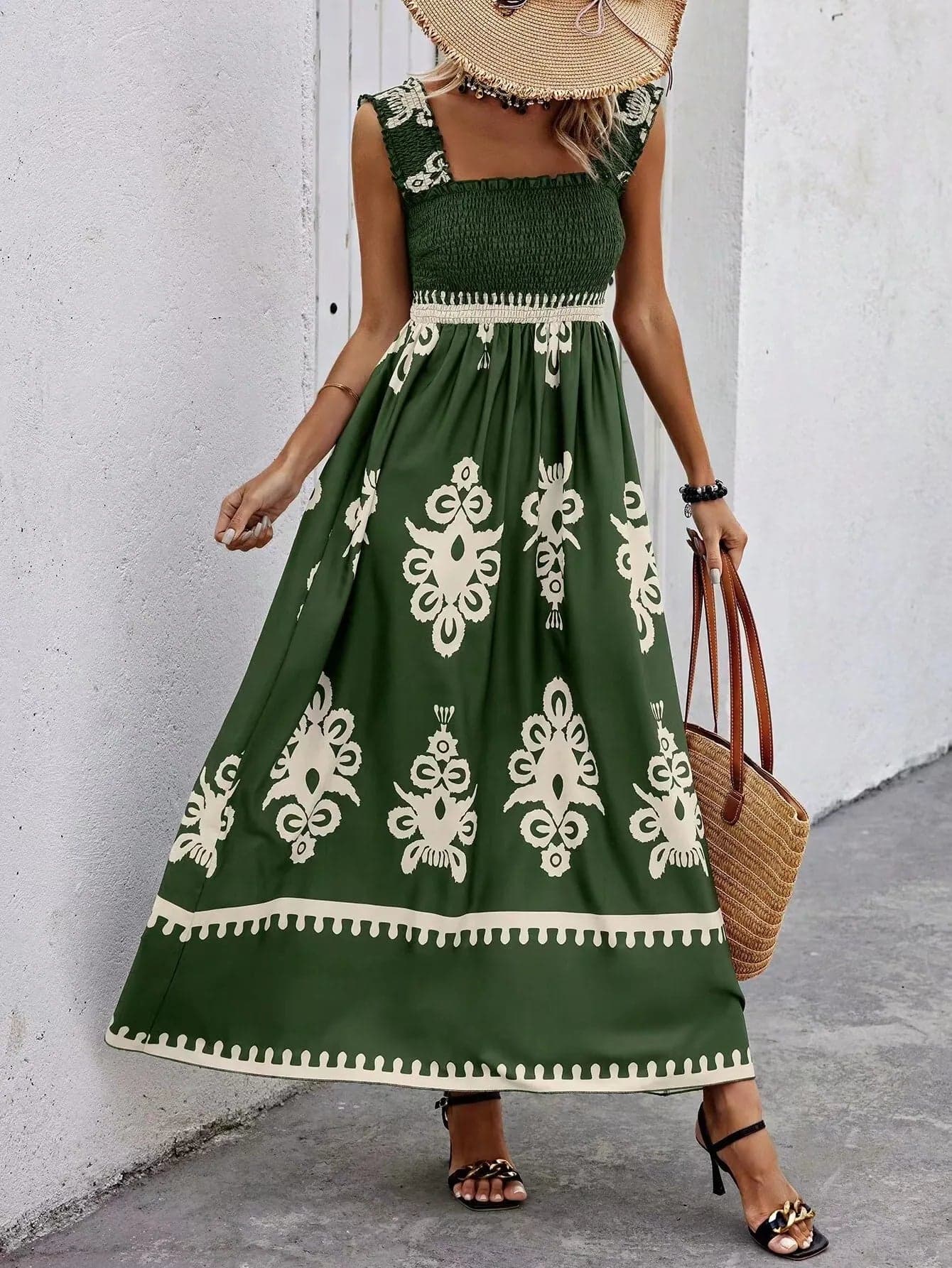 🌴 Summer Strappy Backless Dress  | Beach