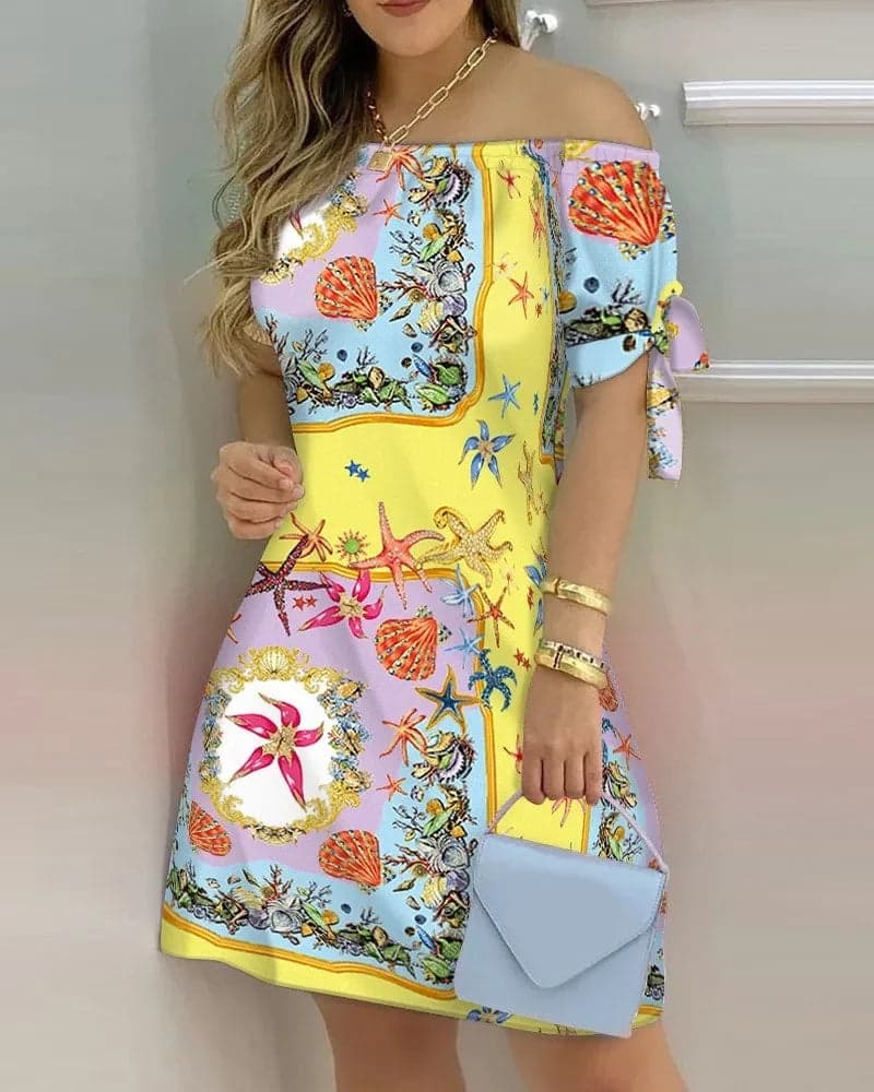 Colorful Stripes Dress | Muki
